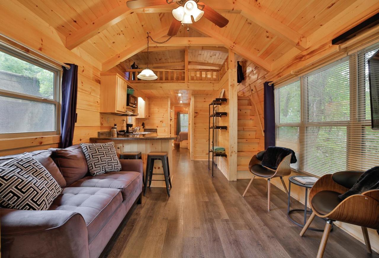 Thomas Cabin Forest Tiny Cabin With Hot Tub Chattanooga Dış mekan fotoğraf